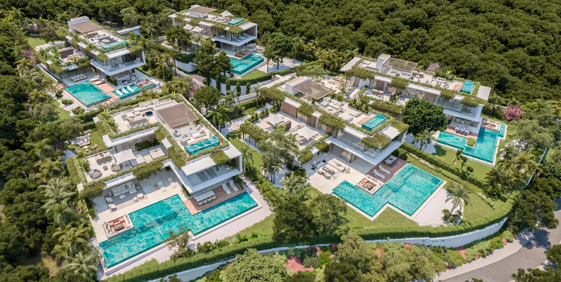 ID 189 / Projekt luxusních vil v samém srdci Marbelly