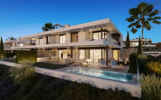 ID 035 / Moderní apartmány a dvojdomy v Los Monteros, Marbella