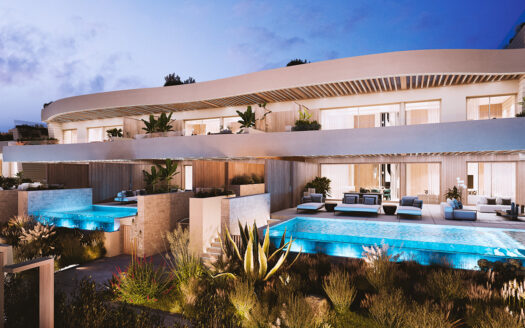ID 253 / Luxusní designový projekt v 1. linii Marbella